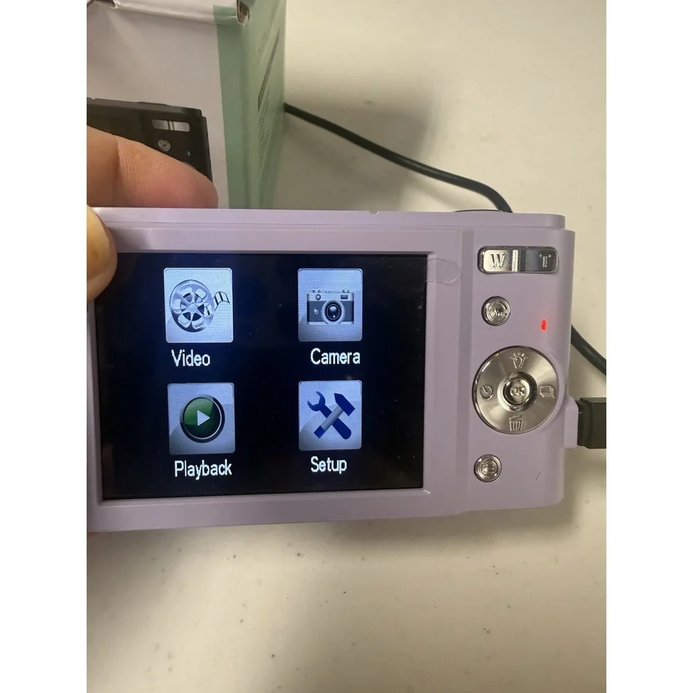 Digital Camera, 1080P Full HD Compact Camera 36MP Vlogging Camera with 16X Zoom
